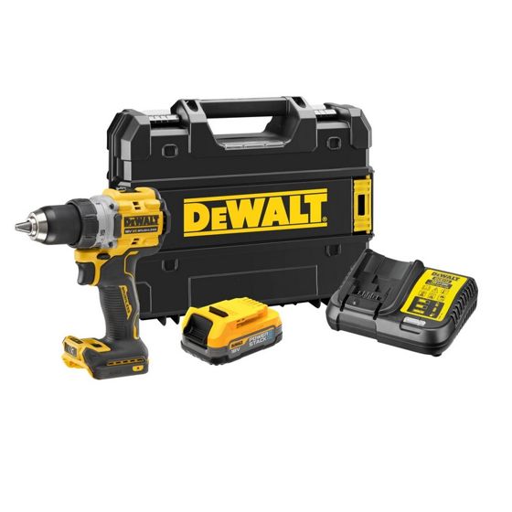 DeWalt DCD800E1T XR 18V -Akkuporakone 1x 1,7 Ah PowerStack