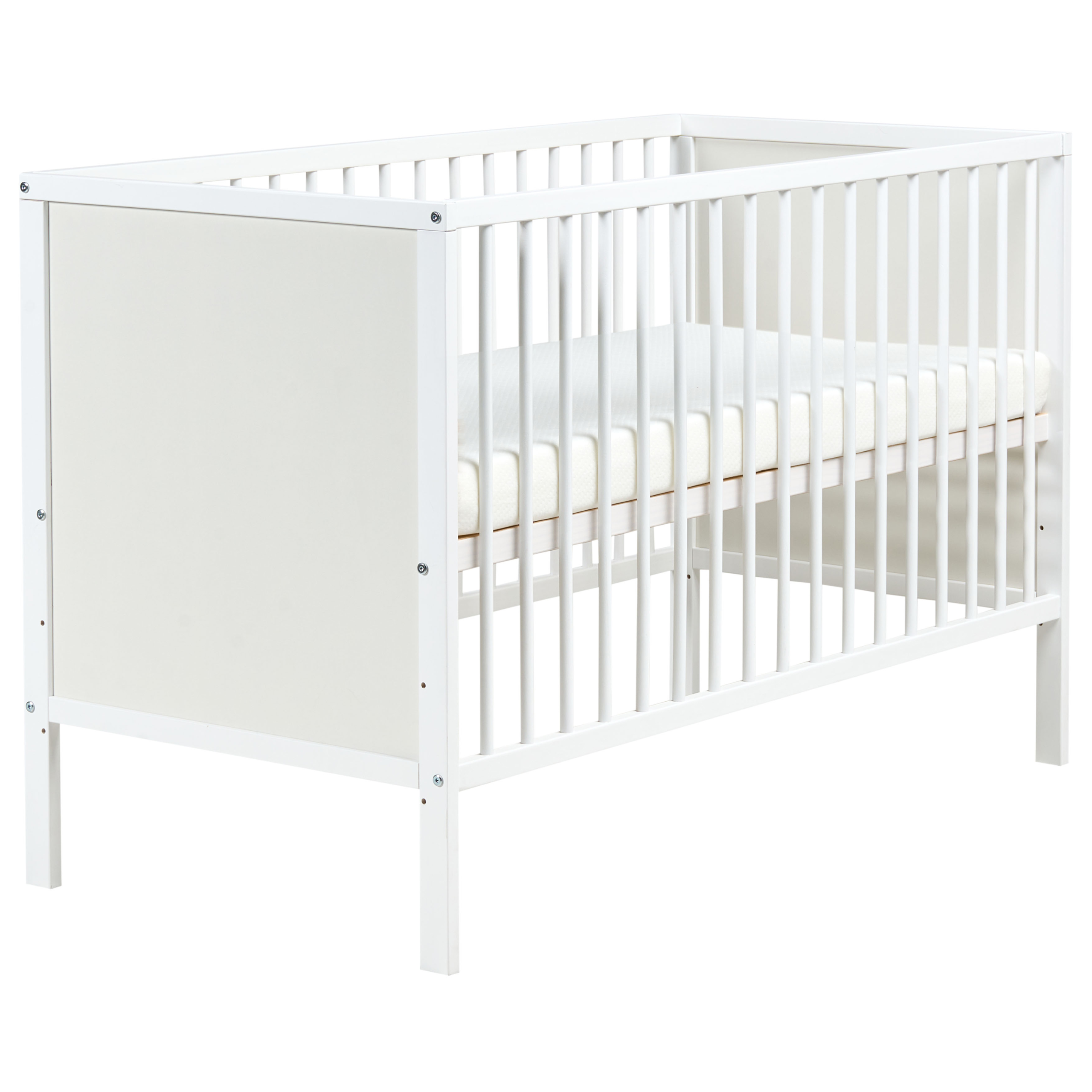 Pinnasänky ZAMA 60 x 120 cm Valkoinen