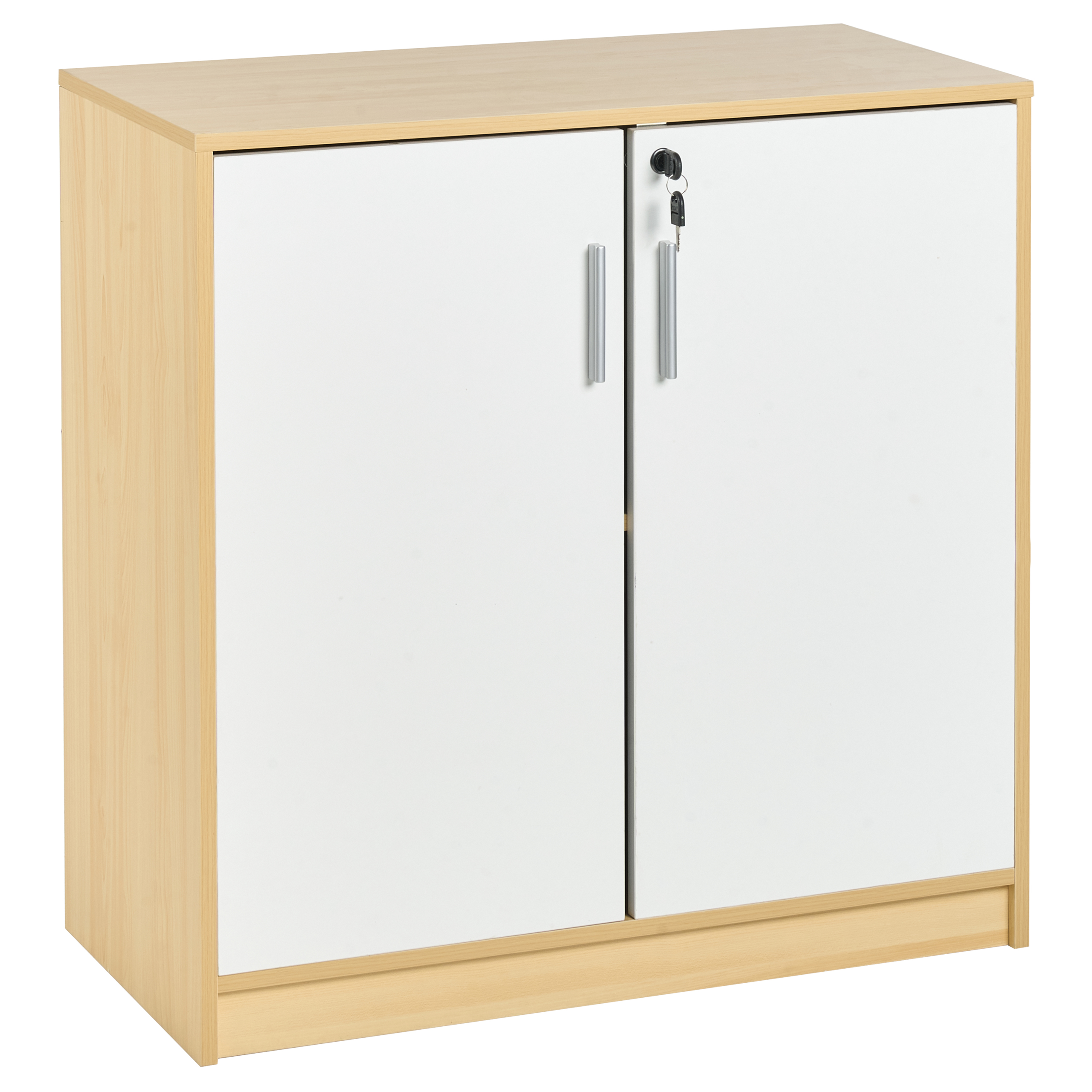 Säilytysyksikkö ZEHNA Vaaleanruskea/valkoinen