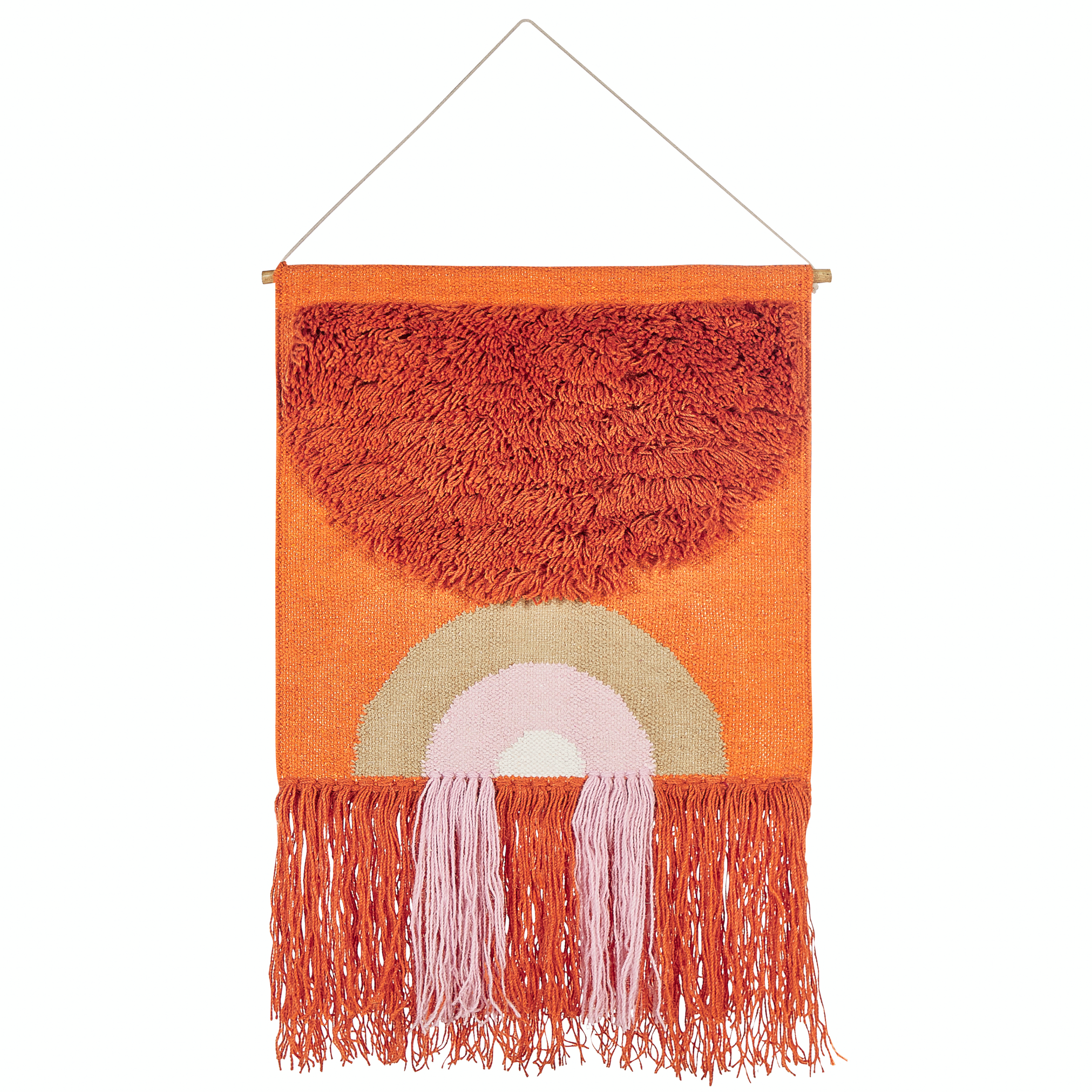 Seinävaate KAMALIA puuvilla 112 cm Oranssi
