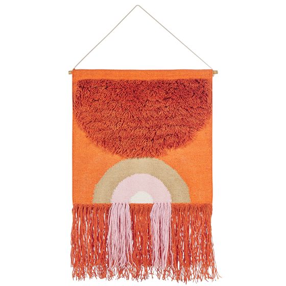 Seinävaate KAMALIA puuvilla 112 cm Oranssi