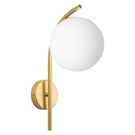 TOOLIGHT seinävalaisin G104-1W kultavalkoinen, 20,5x15x32cm