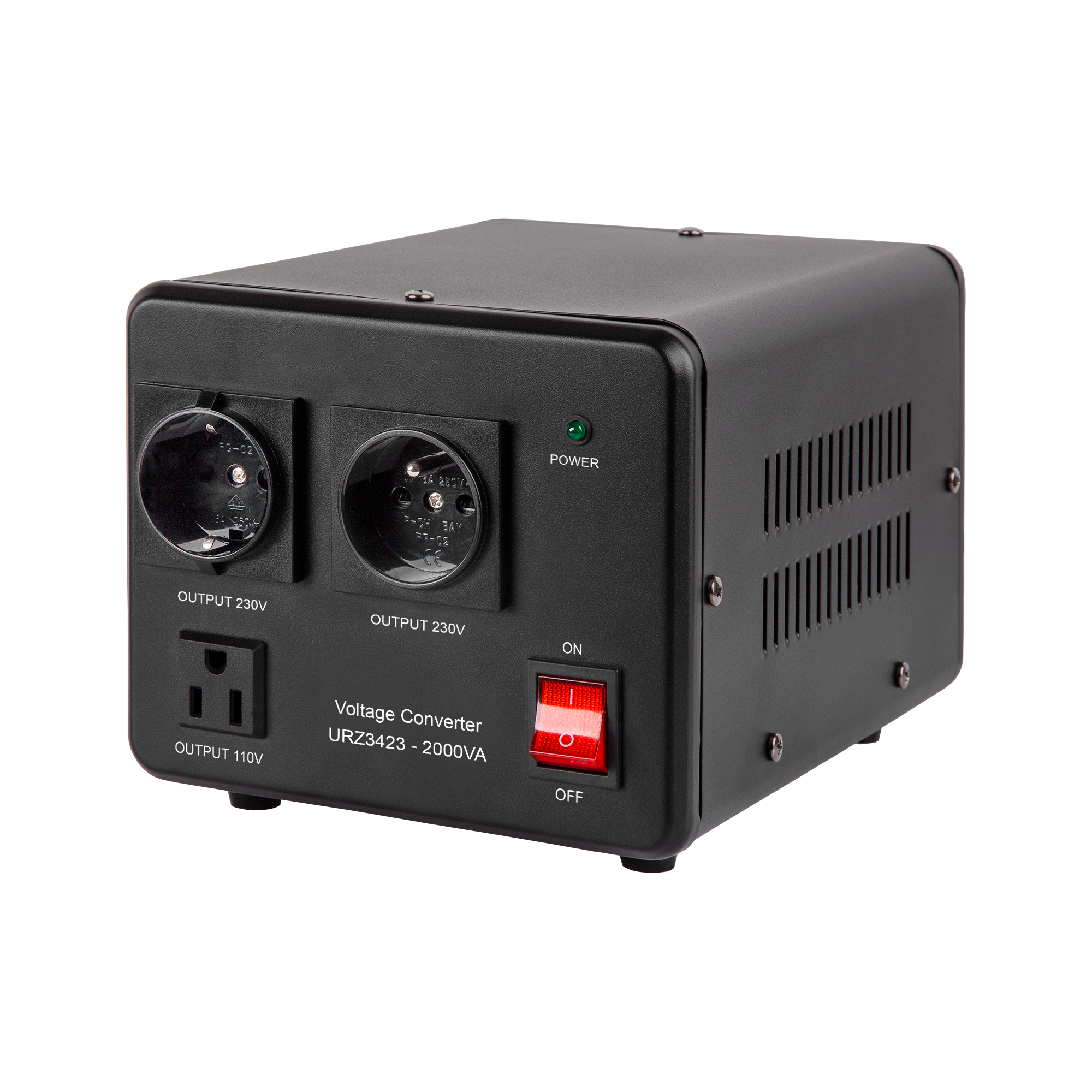 KEMOT 1600W/2000VA jännitemuunnin