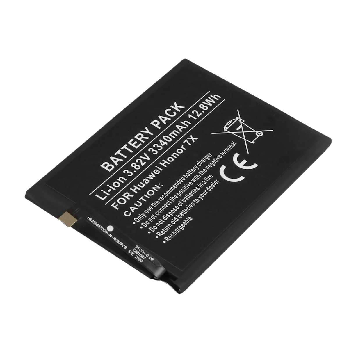 Akku Huawei Honor 7X -malliin Li-polymeeri 3.82V 3340mAh 12.8Wh