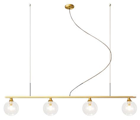 TOOLIGHT riippuva kattovalaisin APP675-4CP kulta, 80x9x108cm