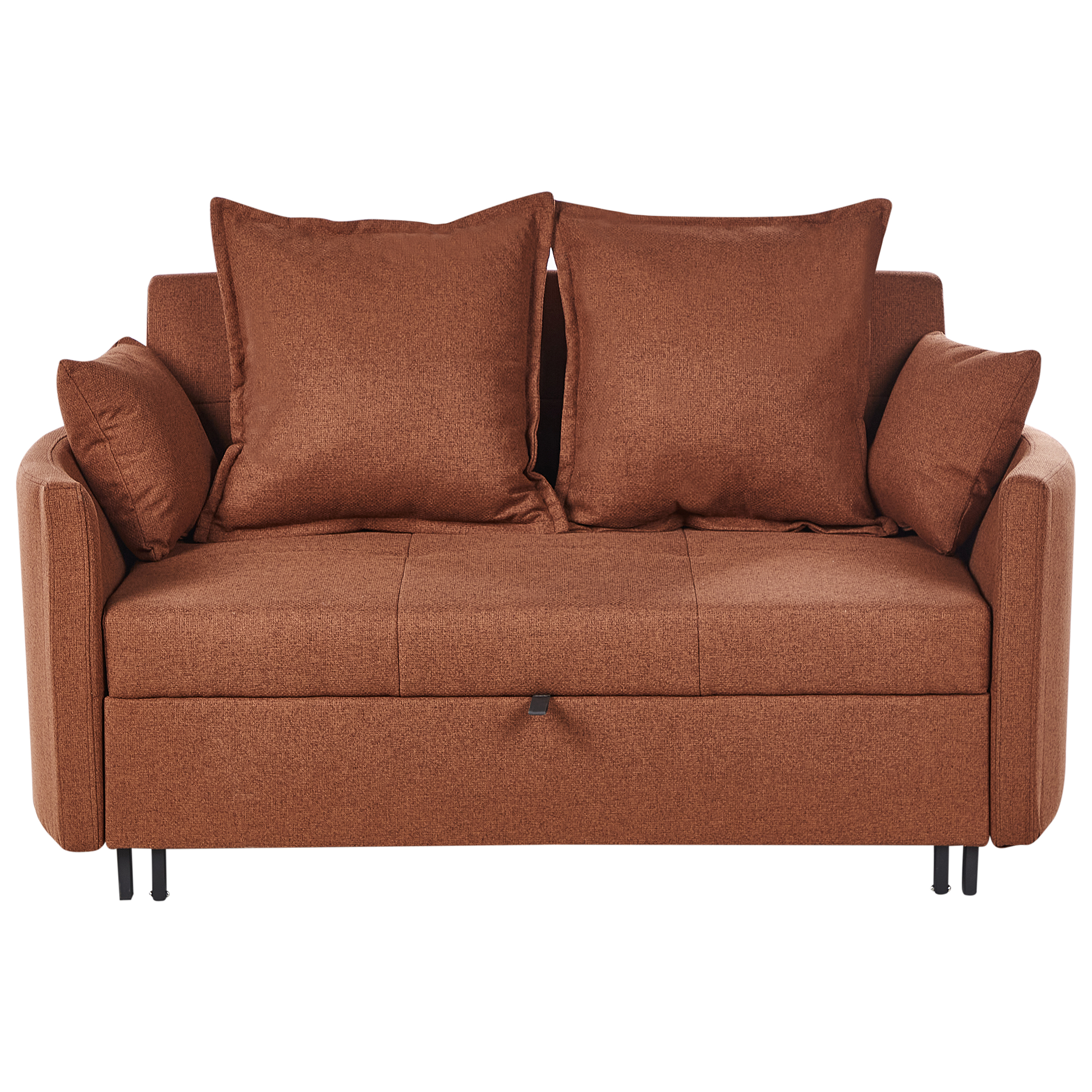 Vuodesohva 2-istuttava HOVIN kangas Kullanruskea