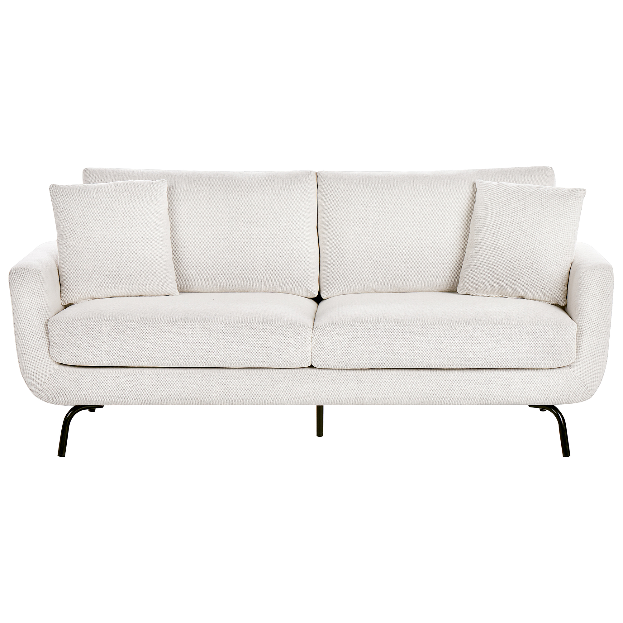 Sohva VESALA kangas Luonnonvalkoinen 3-istuttava