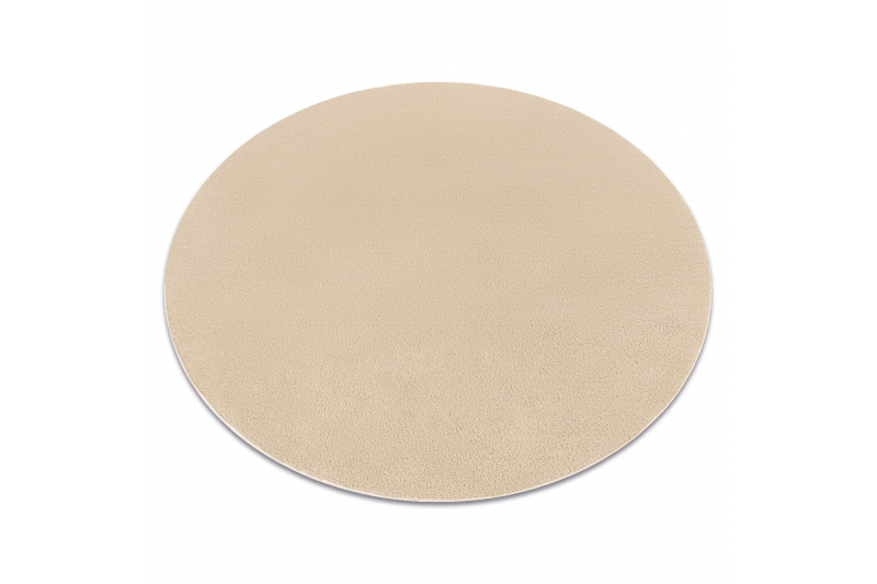 Moderni pesumatto LINDO pyöreä beige, liukumaton pyöreä 200 cm
