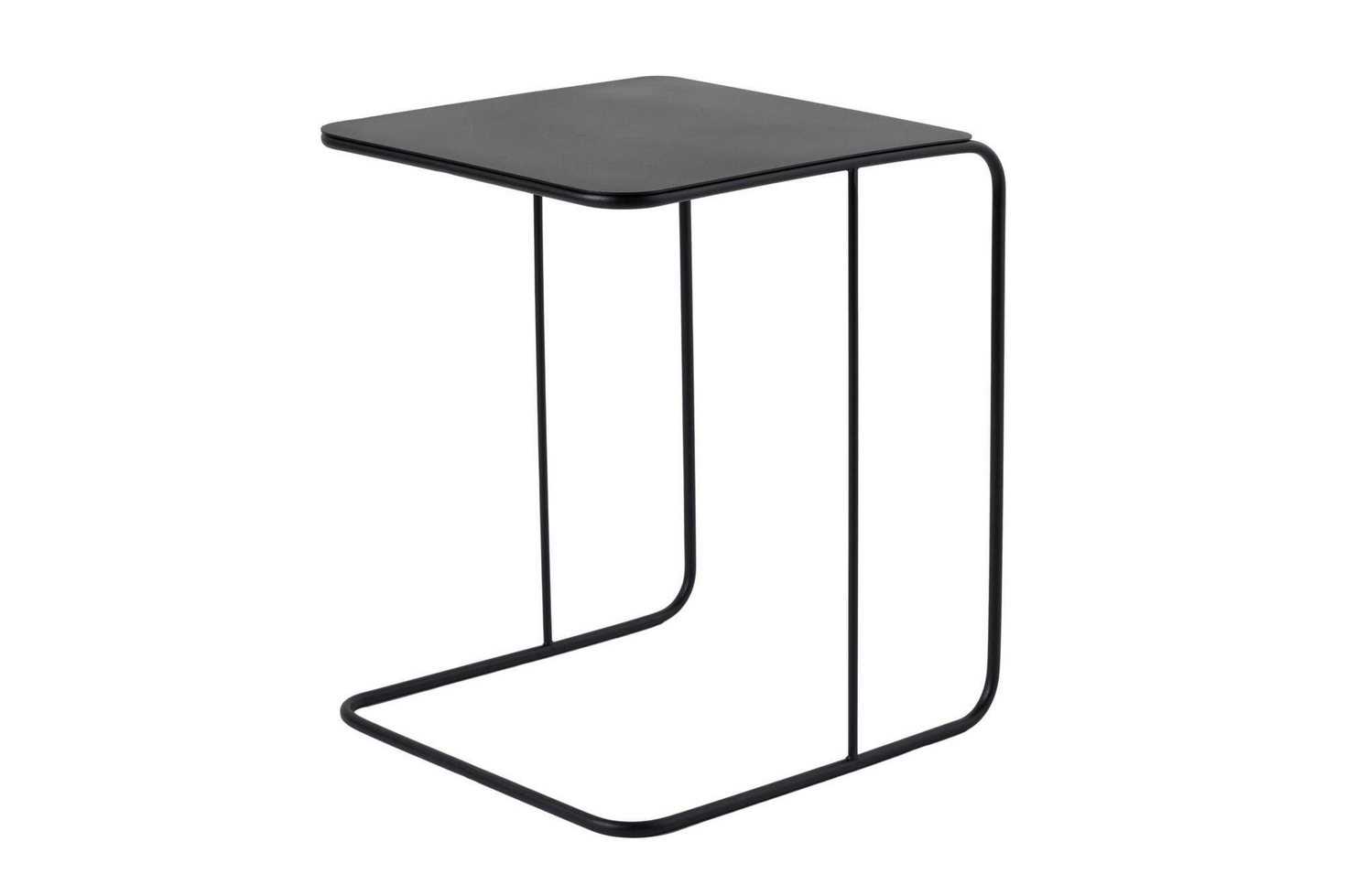Norda Design teollistyylinen sivupöytä, 47 x 46 x 57 cm | 100% metalli, moderni muotoilu kotiin ja toimistoon