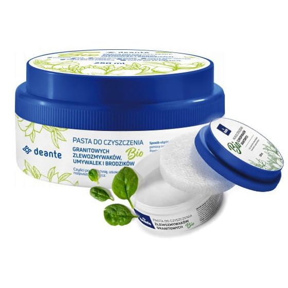 Orgaaninen graniitti pesualtaan puhdistustahna