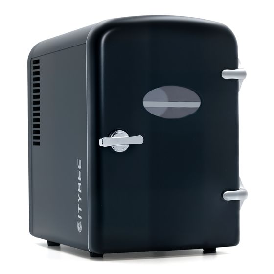 ZMH 4L minijääkaappi autoon, musta, 12V/230V, hiljainen – autoon, retkeilyyn, toimistoon