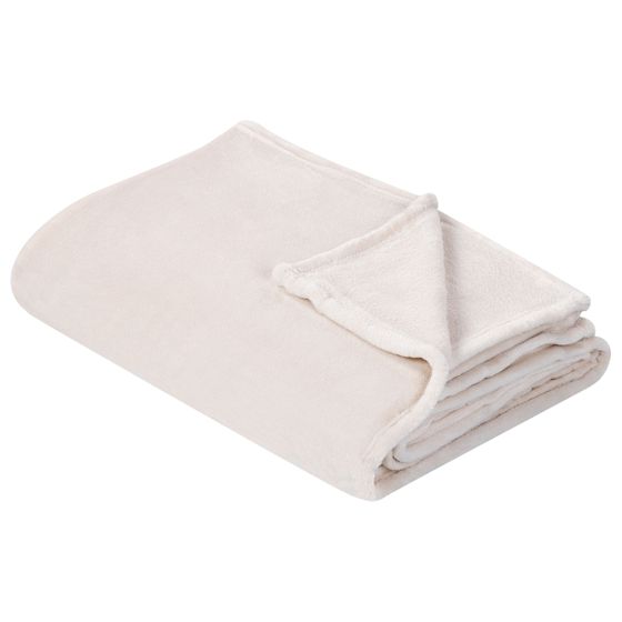 Torkkupeitto BAYBURT 150 x 200 cm Luonnonvalkoinen