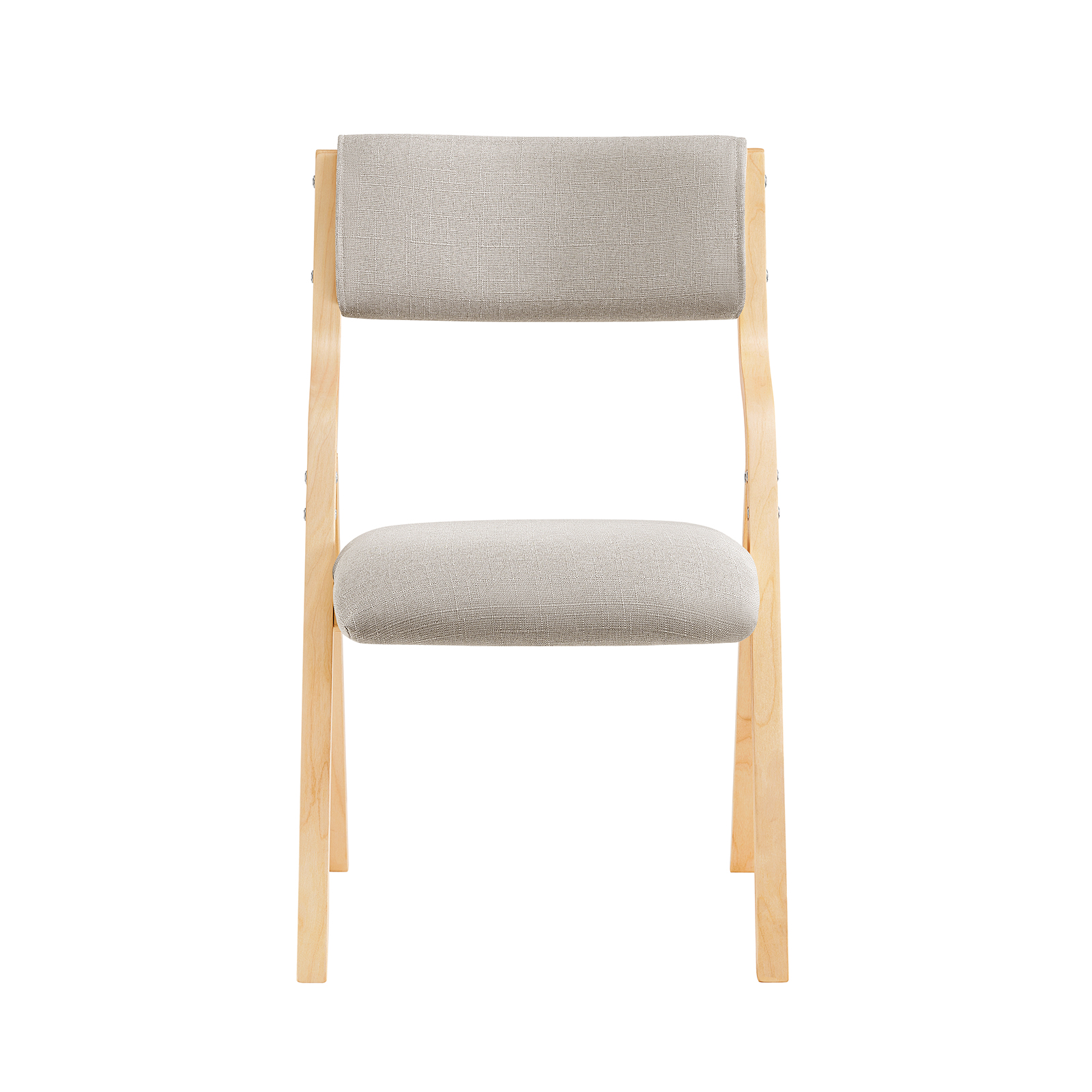 SoBuy Kokoontaitettava ruokailutuoli FST40-HG - eko-laatu, täytteellinen harmaa