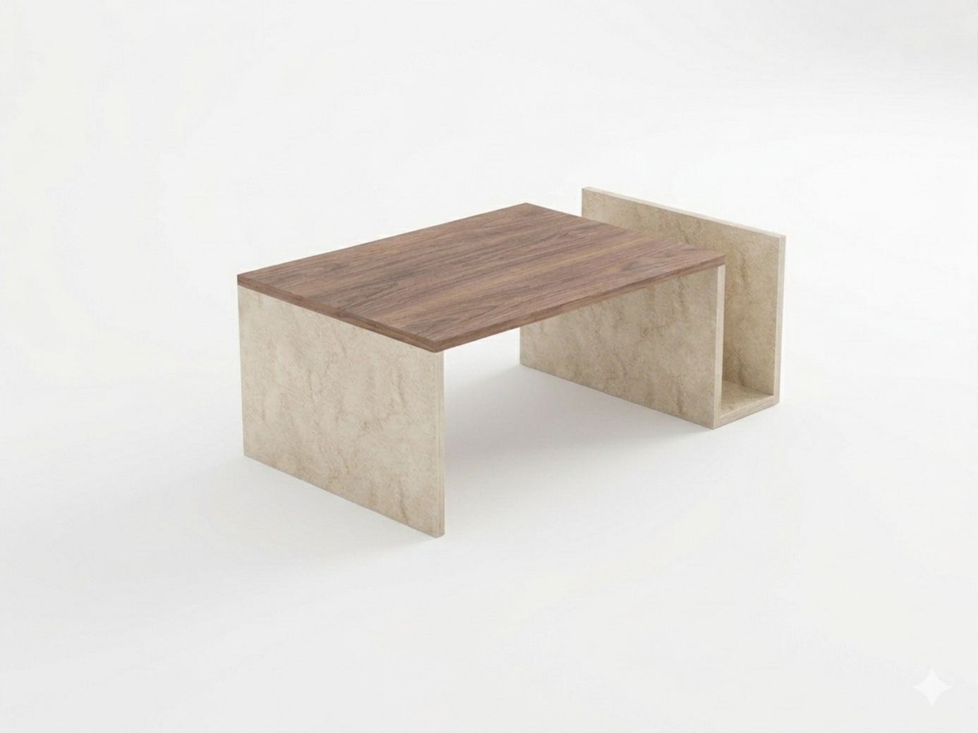 Norda Design Sohvapöytä Memo 50 x 86.8 x 32.4 cm
