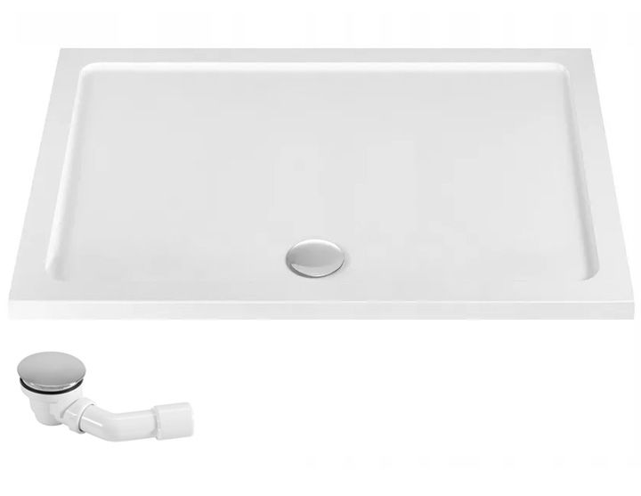 REA suihkuallas SAVOY Valkoinen, 100X80X6CM