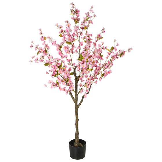 Tekokasvi CHERRY TREE 152 cm Vaaleanpunainen