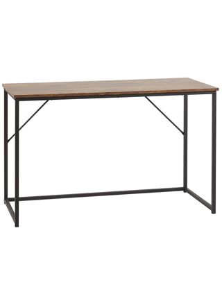 Työpöytä PEMBRO Tummanruskea 120 cm 55 cm