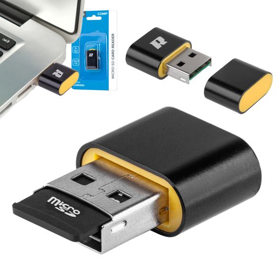Rebel Comp R60 USB 2.0 480Mb/s Mini Micro SD -kortinlukija