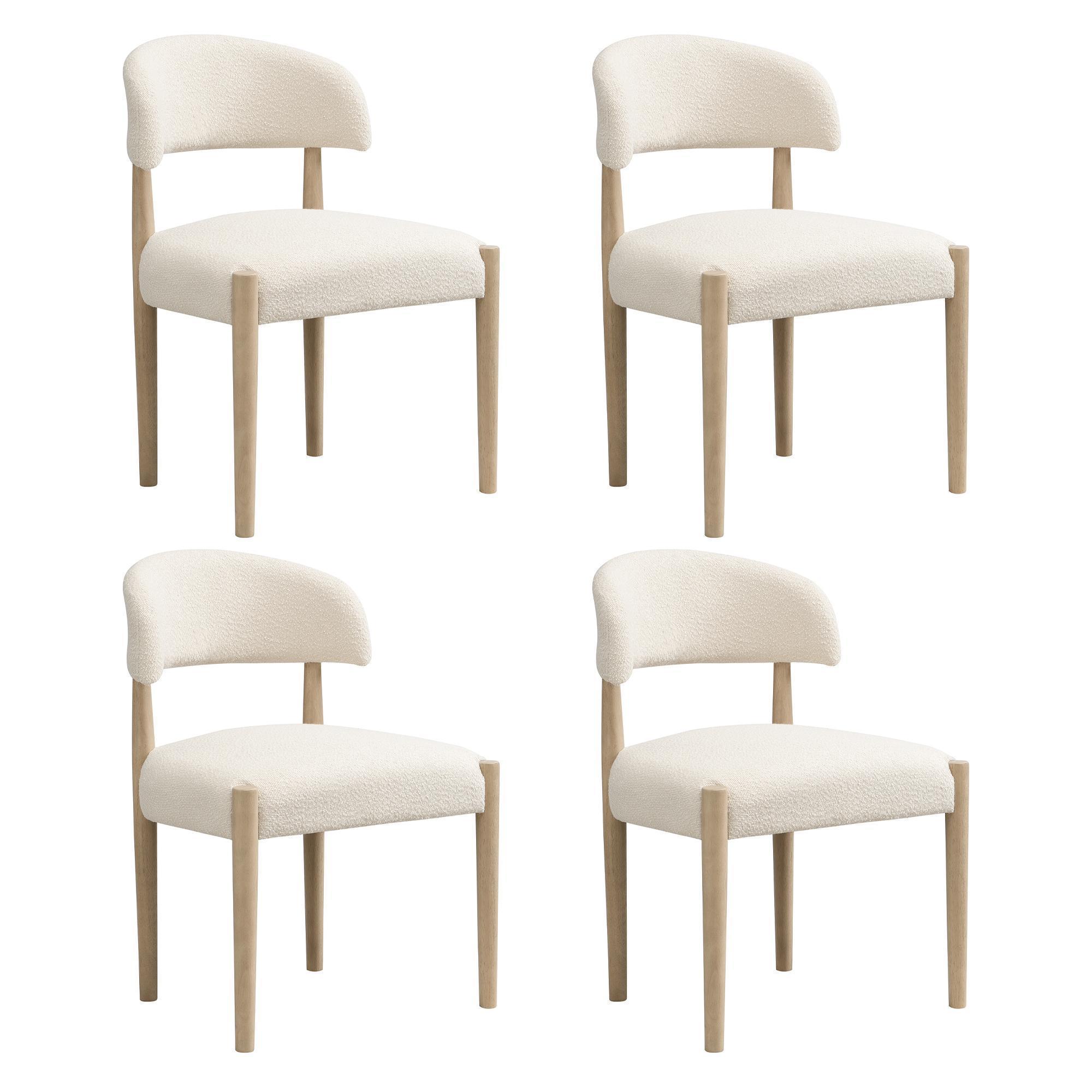 Ruokapöydän tuoli 4 kpl, moderni tyyli