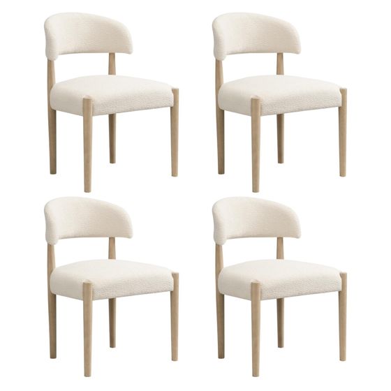 Ruokapöydän tuoli 4 kpl, moderni tyyli