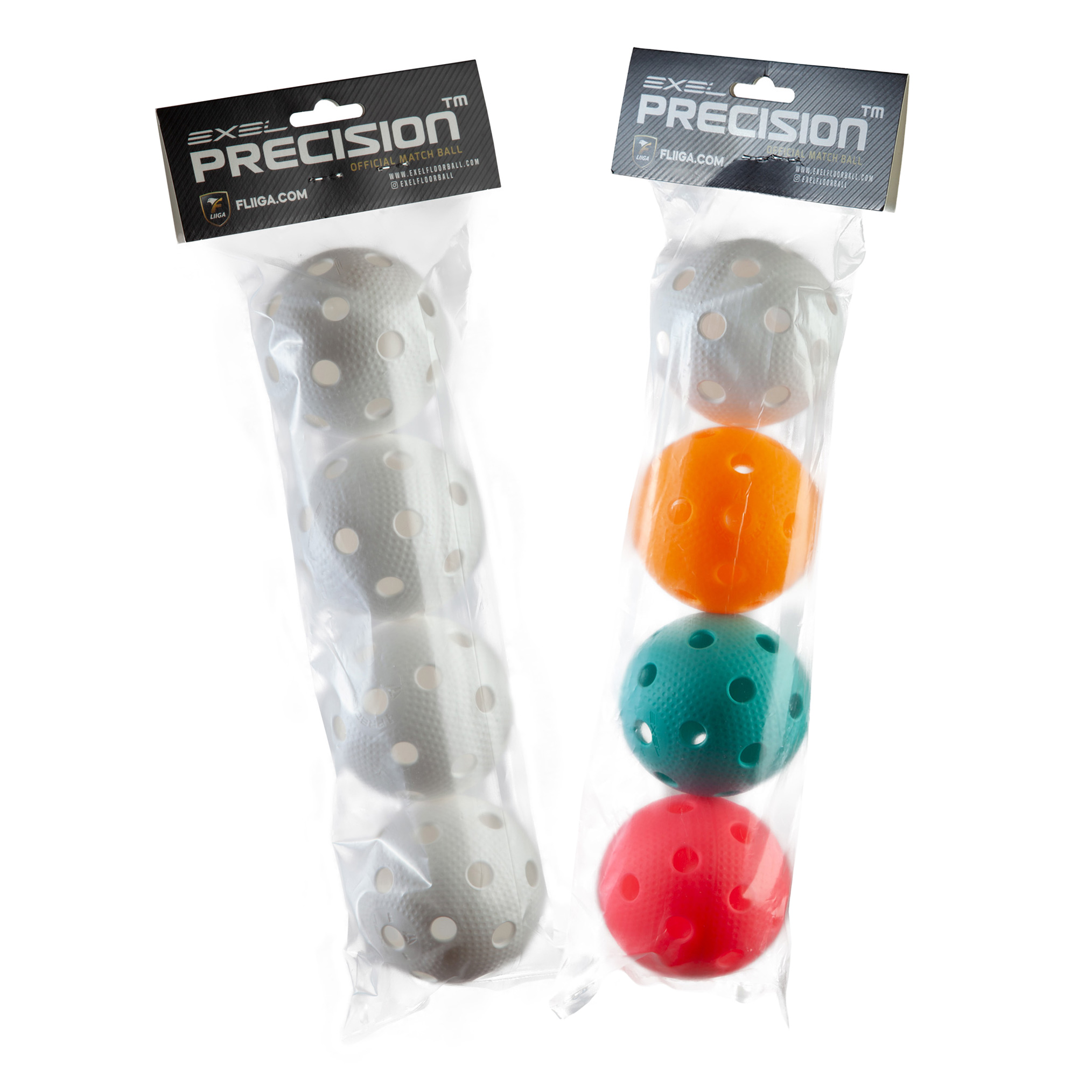 Exel Precision F-Liiga Salibandypallo, 4-pack