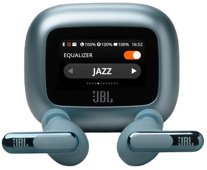 JBL Live Beam 3 langattomat kuulokkeet, sininen