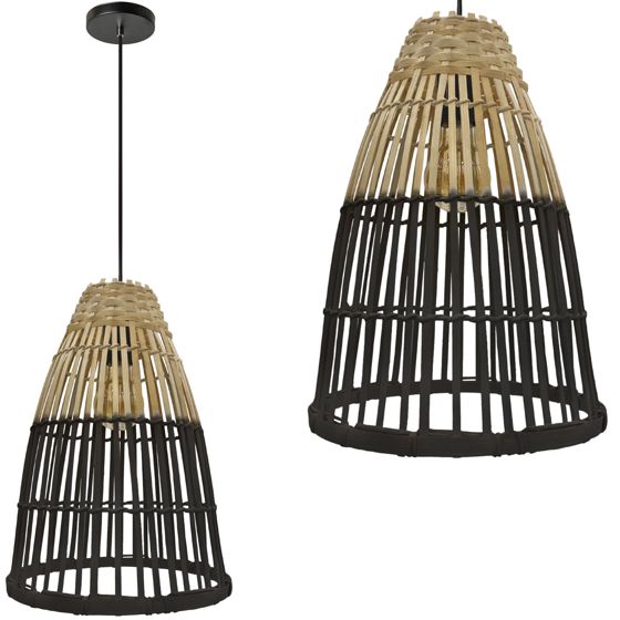 TOOLIGHT riippuvalaisin APP1328-1CP Musta, 34x25x34cm