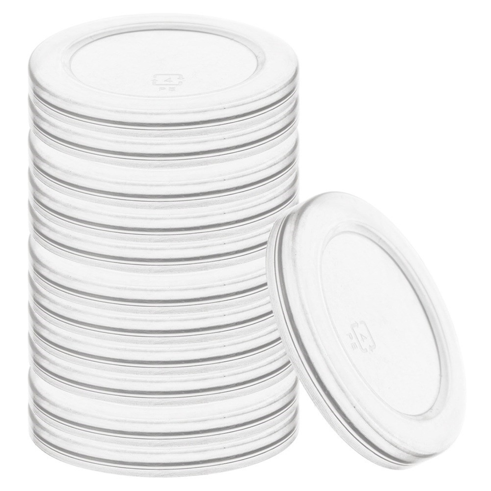 Kansi jogurttipurkkiin 6,2 cm 12 kpl.