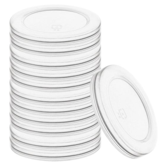 Kansi jogurttipurkkiin 6,2 cm 12 kpl.