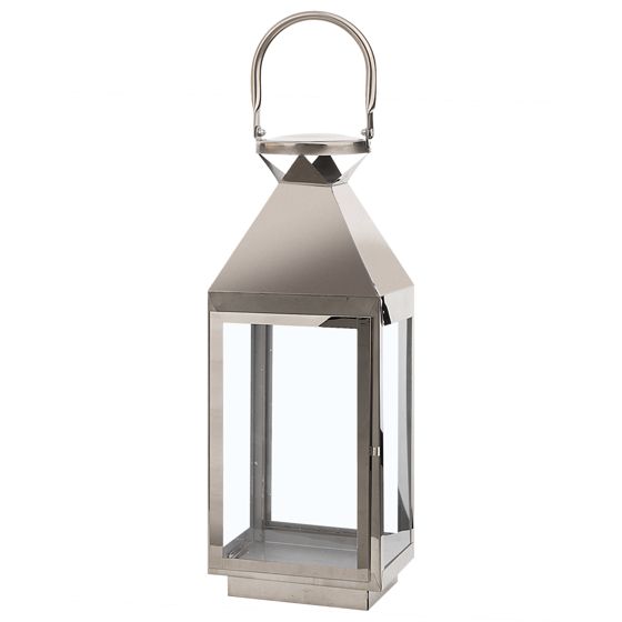 Lyhty BALI ruostumaton teräs 40 cm Hopea