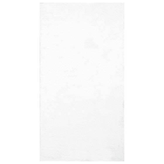 Tekoturkismatto MIRPUR Valkoinen 80 x 150 cm