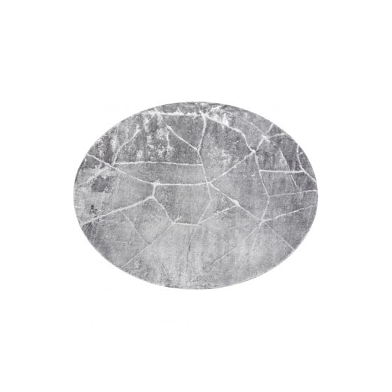 Matto MEFE moderni Pyöreä 2783 Marmori - tummanharmaa pyöreä 160 cm