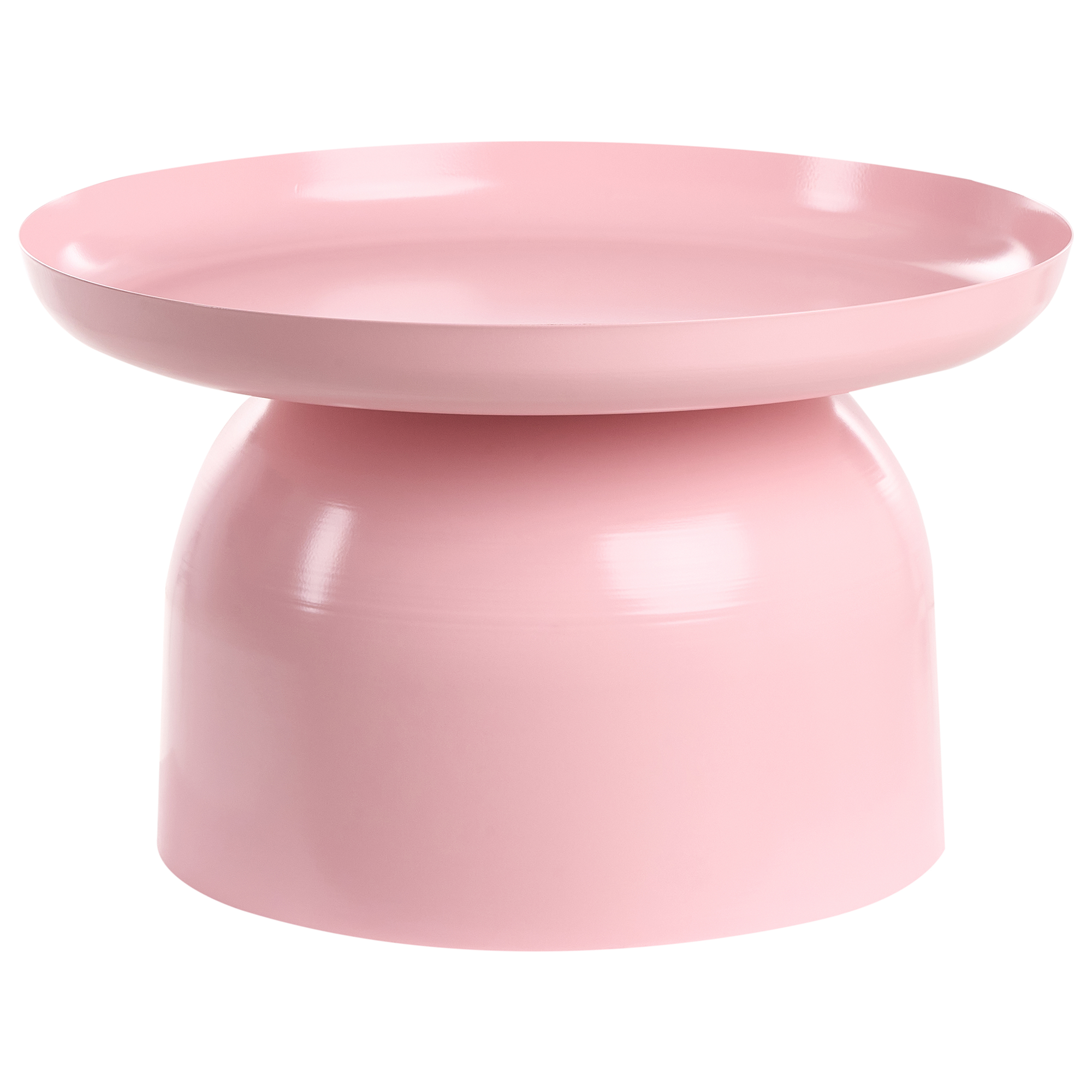 Sohvapöytä TORRENS metalli Pastellipinkki