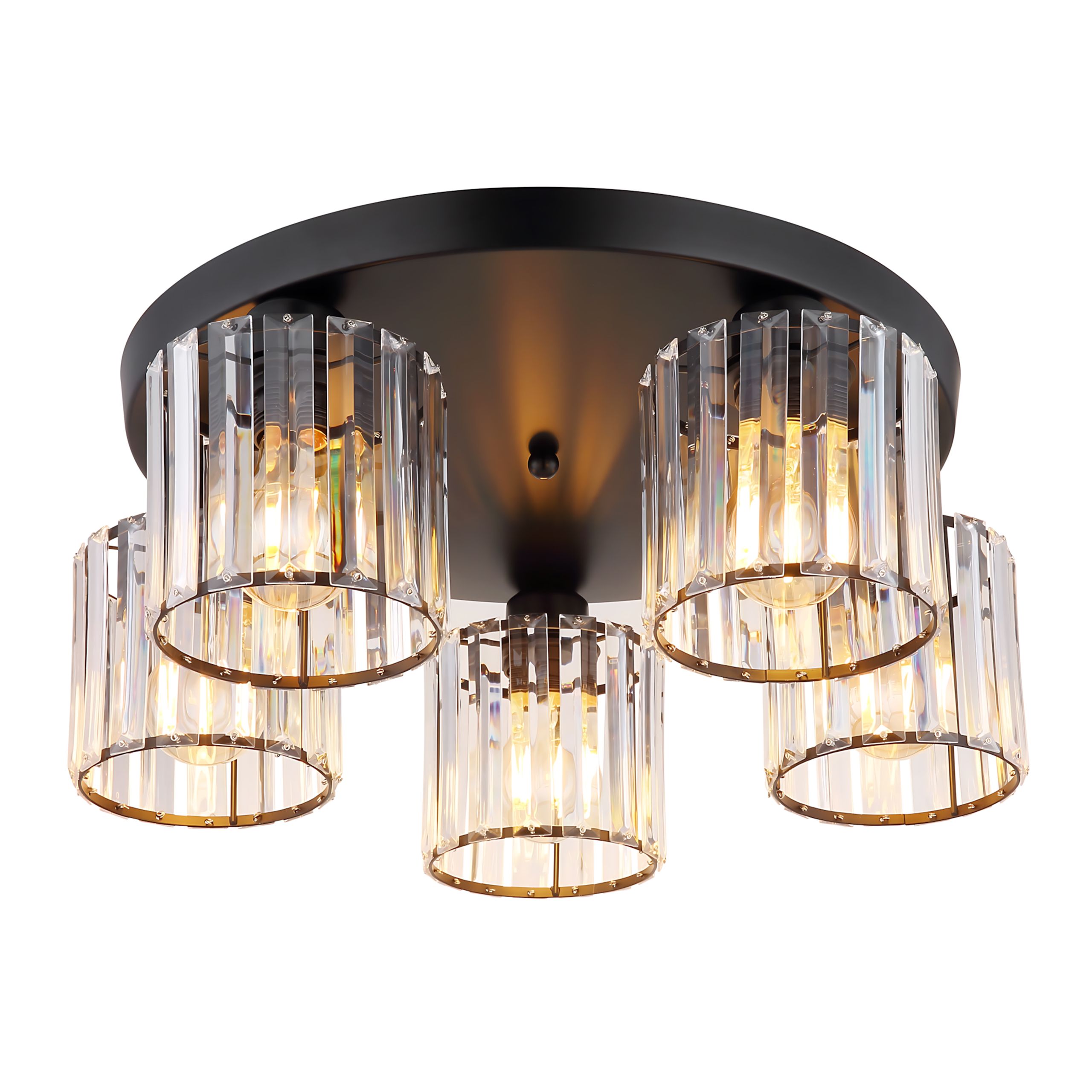 Toolight Kattovalaisin EBT023-5C Musta 45x45x15cm