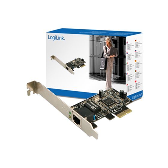 Logilink | Verkkokortti | Gigabitin PCI Express -kortti | PCI Express x1 | 1 Gbps