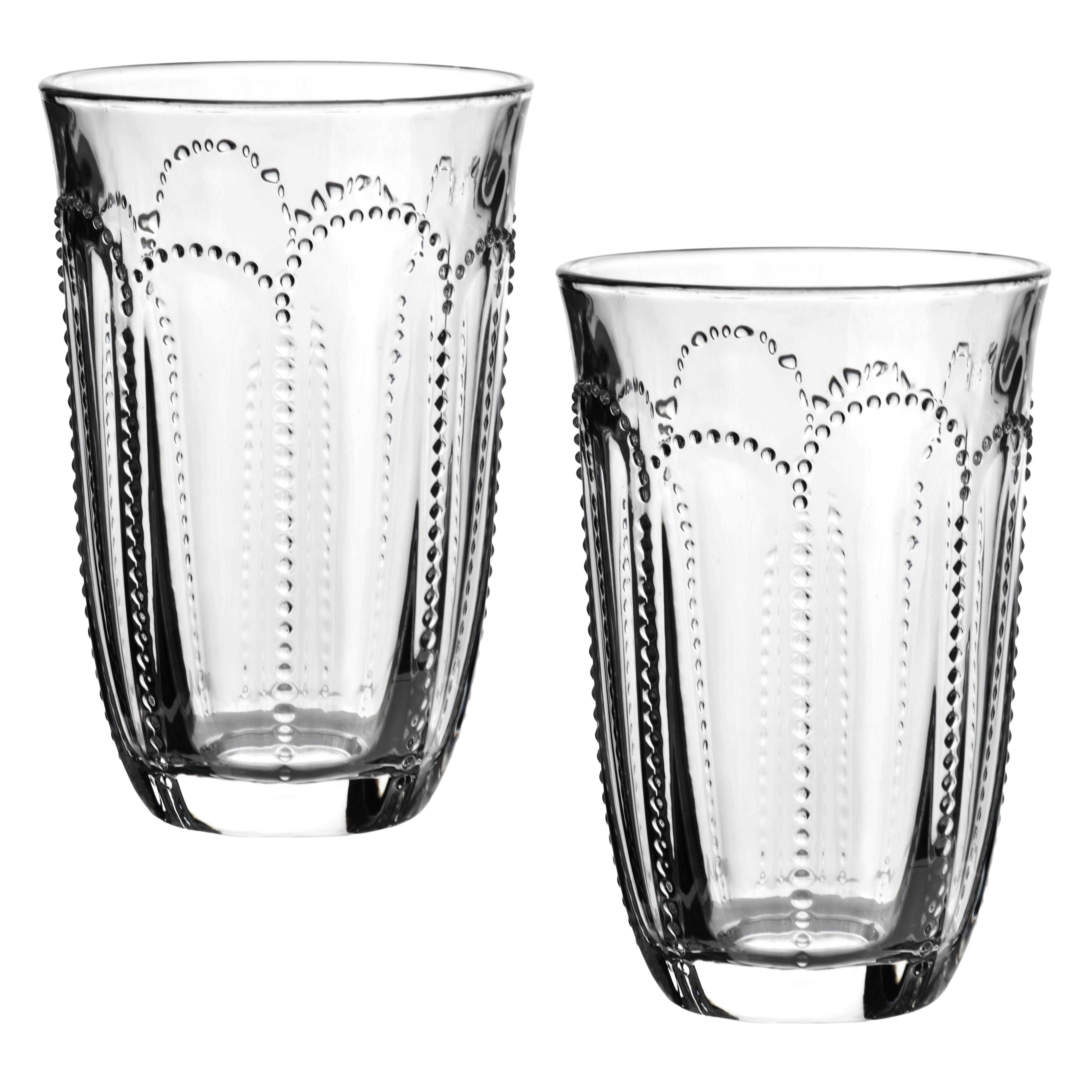 Juomalasit soodalasi DAPHNE 450 ml 9,5x5,2x13,9 cm 4 kpl