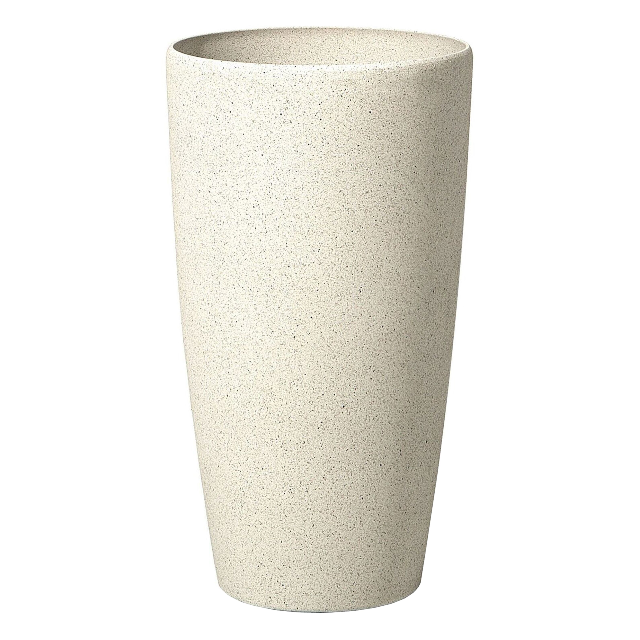 Kukkaruukku ABDERA 31 cm Vaaleanbeige