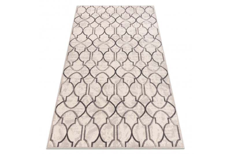 Matto Villa ANGEL 7905 / 52022 Marokkolainen apila beige / harmaa 200x300 cm