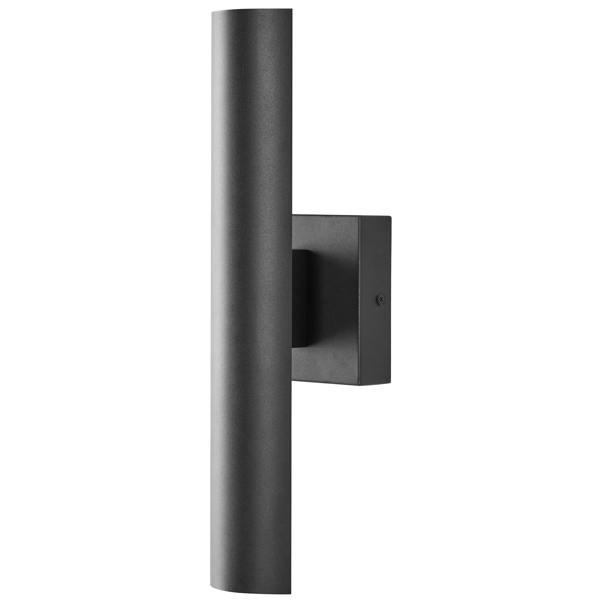 LED-ulkoseinävalaisin KOROS Musta
