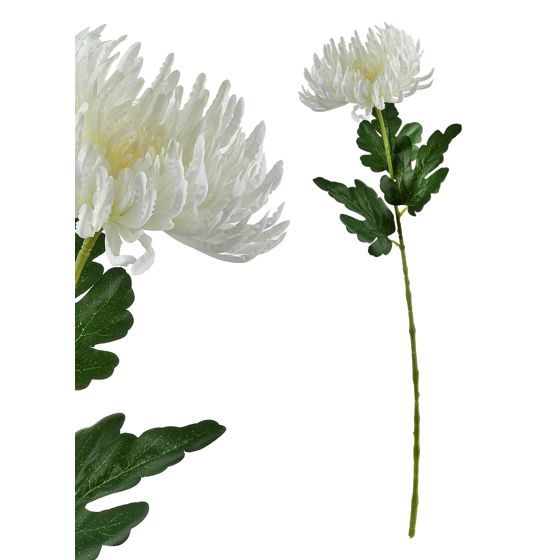 Tekokukka muovi VIRIDIS krysanteemi AW25 70 cm 1 kpl