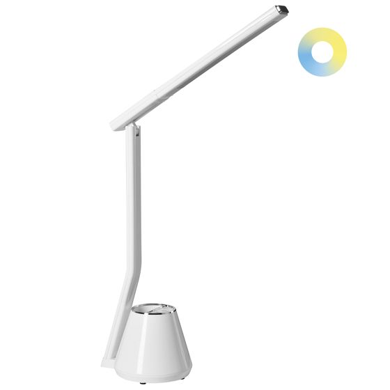 Työpöydän LED-valaisin DENEB himmentimellä Valkoinen