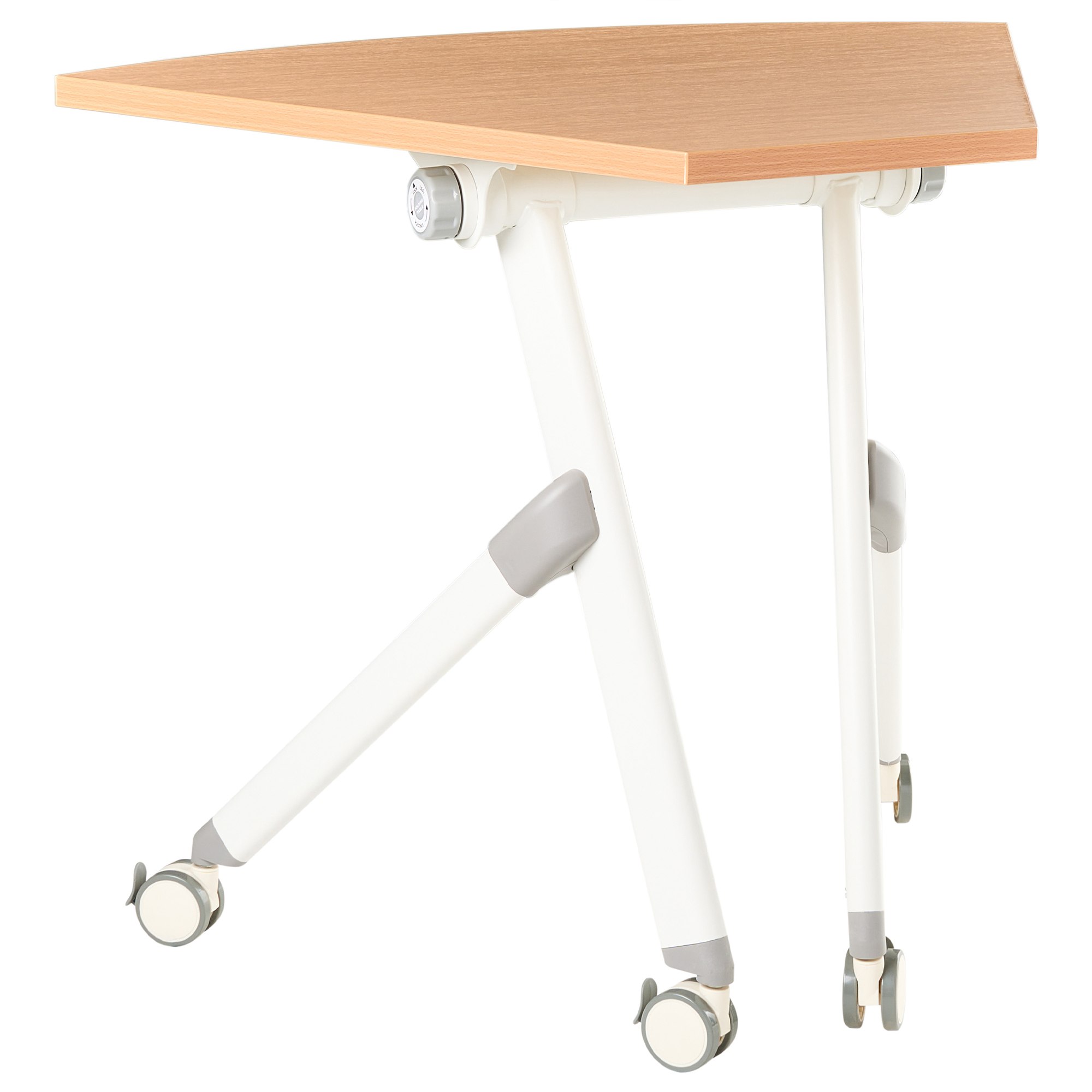 Kulmatyöpöytä taitettava BENDI 90 cm 64 cm Ruskea