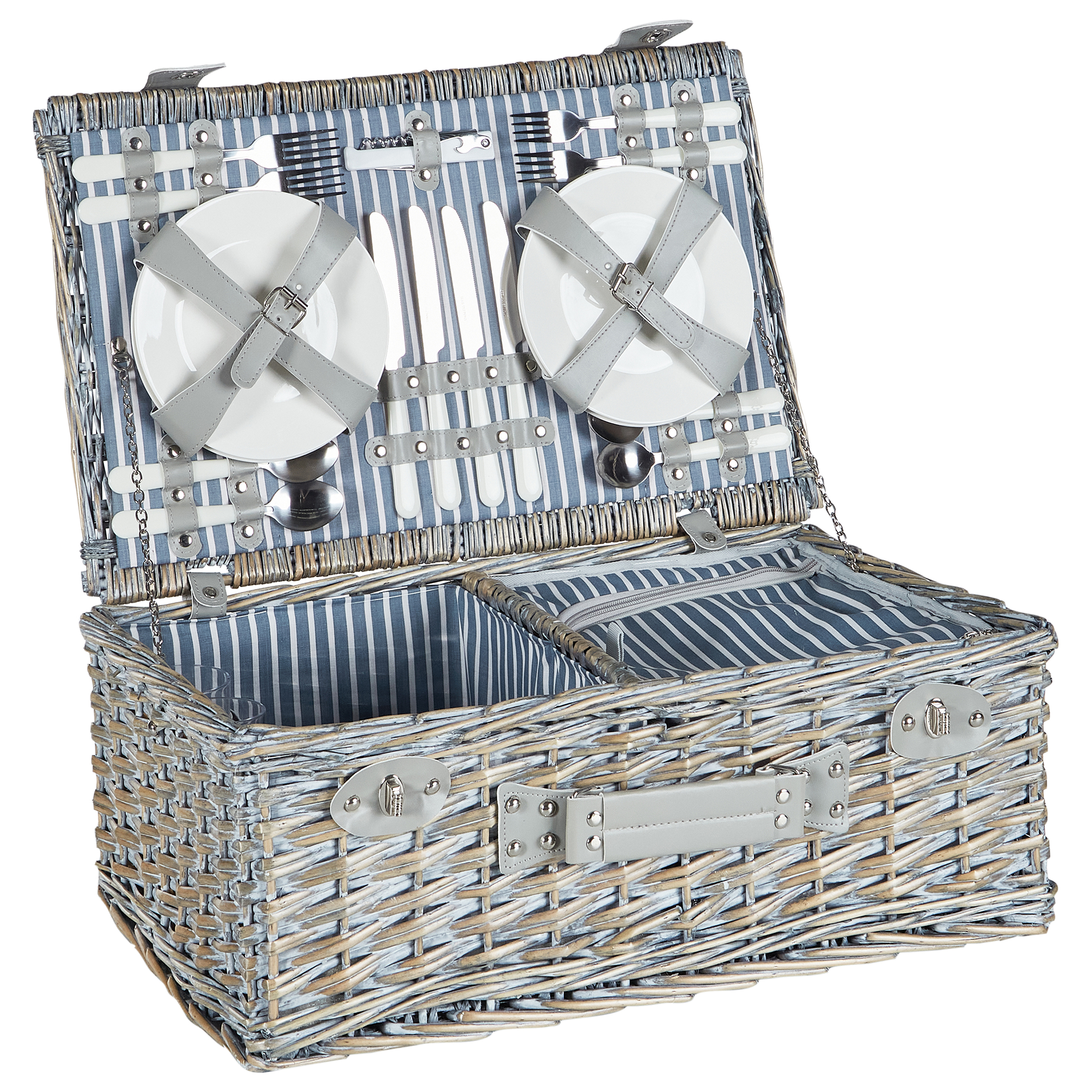 Piknik-kori FIGUE Punos Harmaa