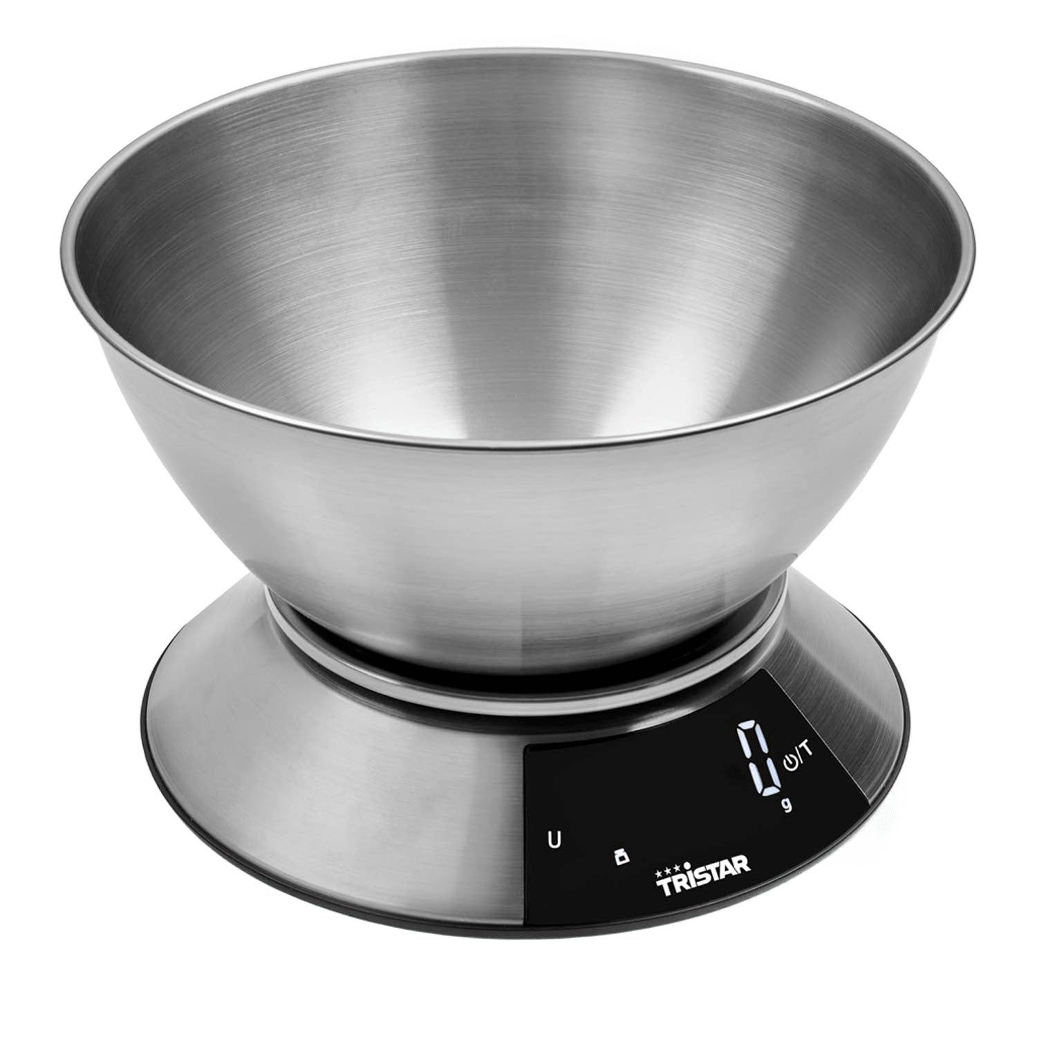 Digitaalinen keittiövaaka kulholla, 5 kg:n kapasiteetti