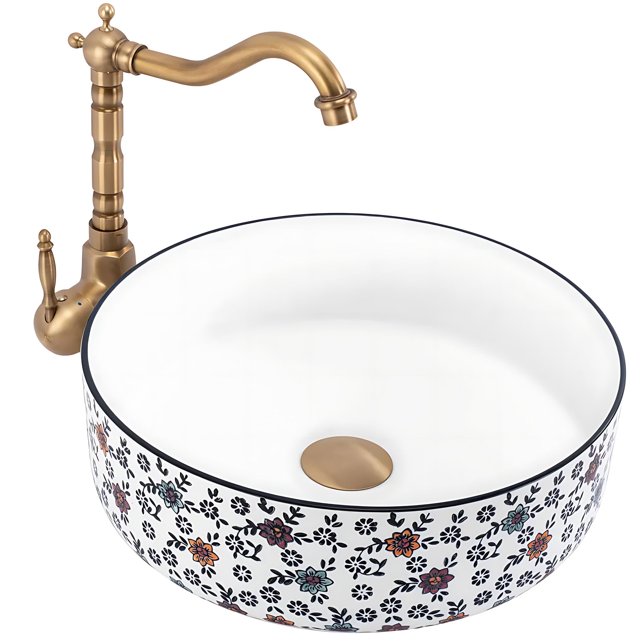 REA Malja-allas STEFANIA valkoinen, 36X36X12CM