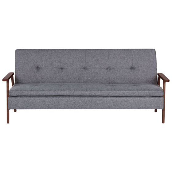 Vuodesohva TJORN kangas Harmaa 3-istuttava
