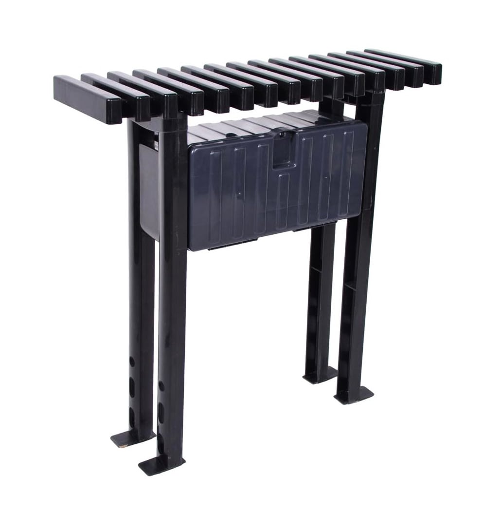 Hautausmaan penkki piilopaikalla 80x78 cm