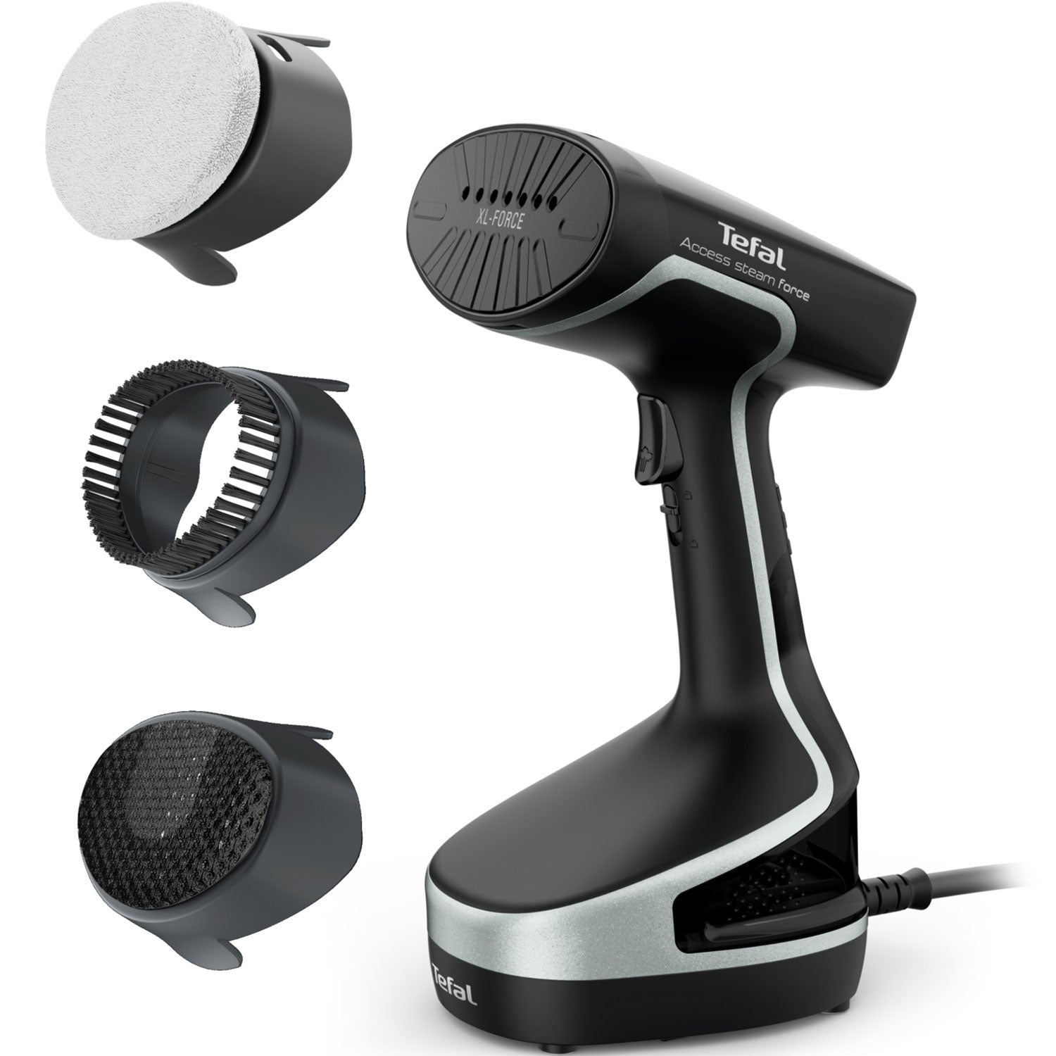 Vaatteiden höyrystin Access Steam Force nukkatyynyllä DT8270E1