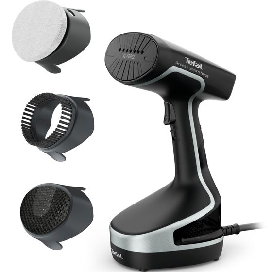 Vaatteiden höyrystin Access Steam Force nukkatyynyllä DT8270E1