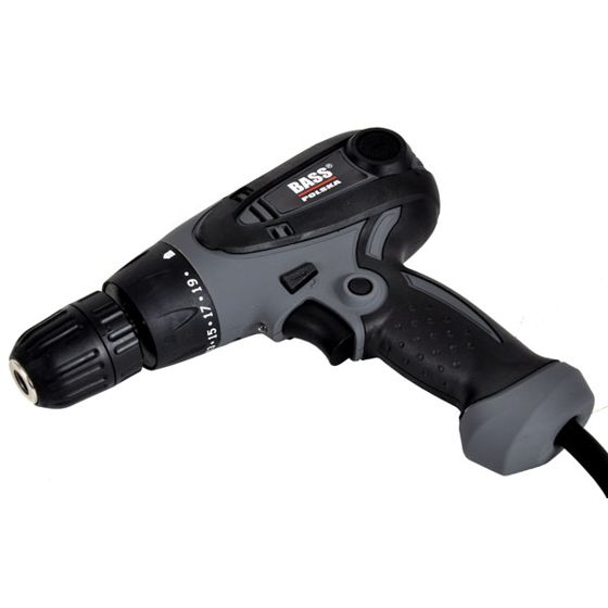 850 W:n porakone/ruuvinväännin LED-valolla